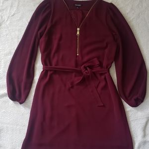 Maroon Roz & Ali Dress